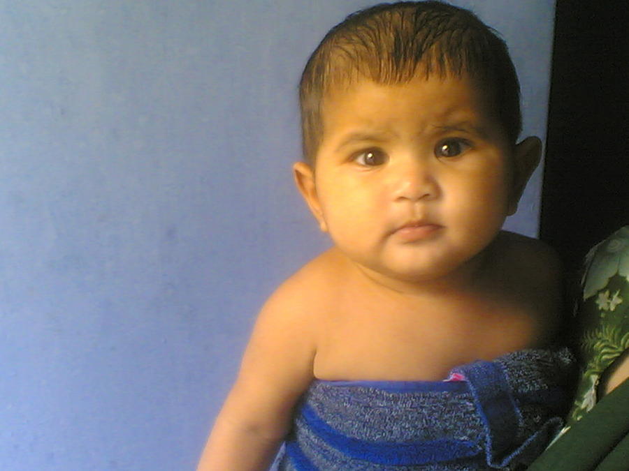 Cute Baby #2 Photograph by Nikhil Maliwal