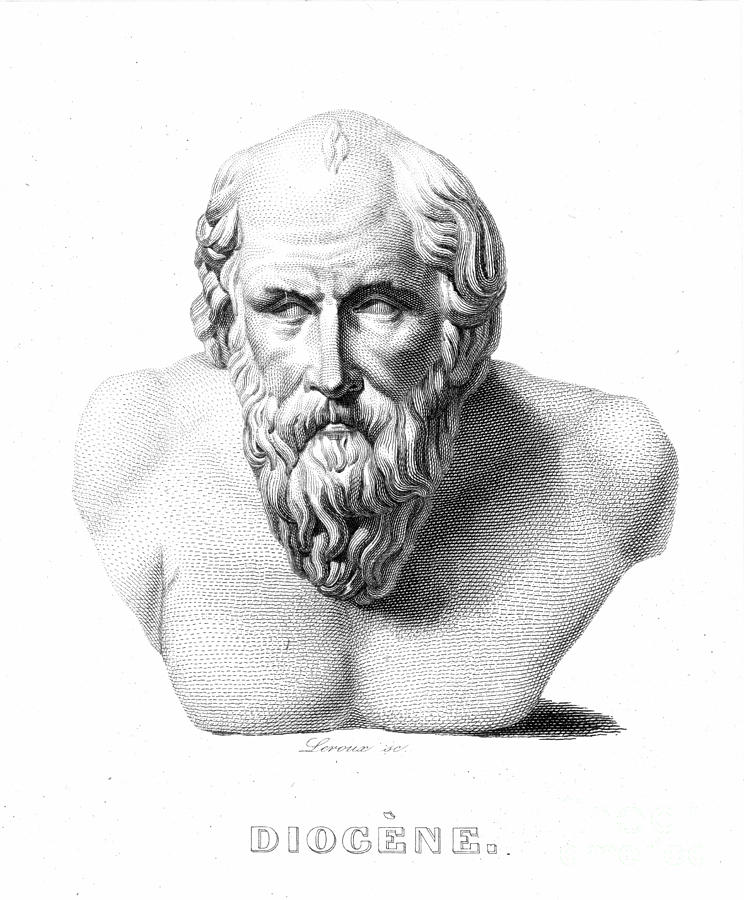 DIOGENES (d. c320 B.C.) Photograph by Granger - Fine Art America