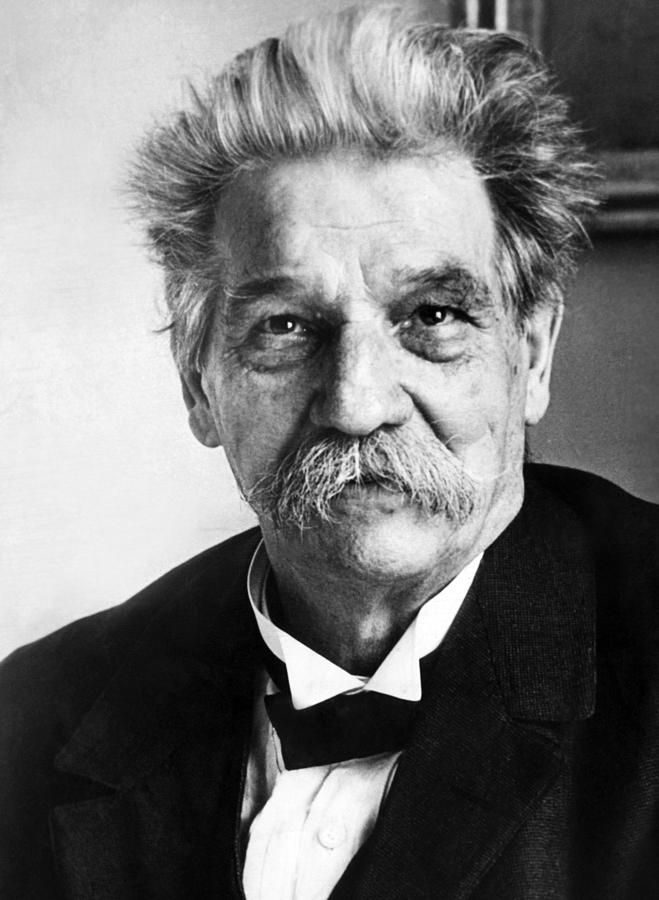 Doctor Albert Schweitzer 1875-1965 Photograph by Everett | Fine Art America