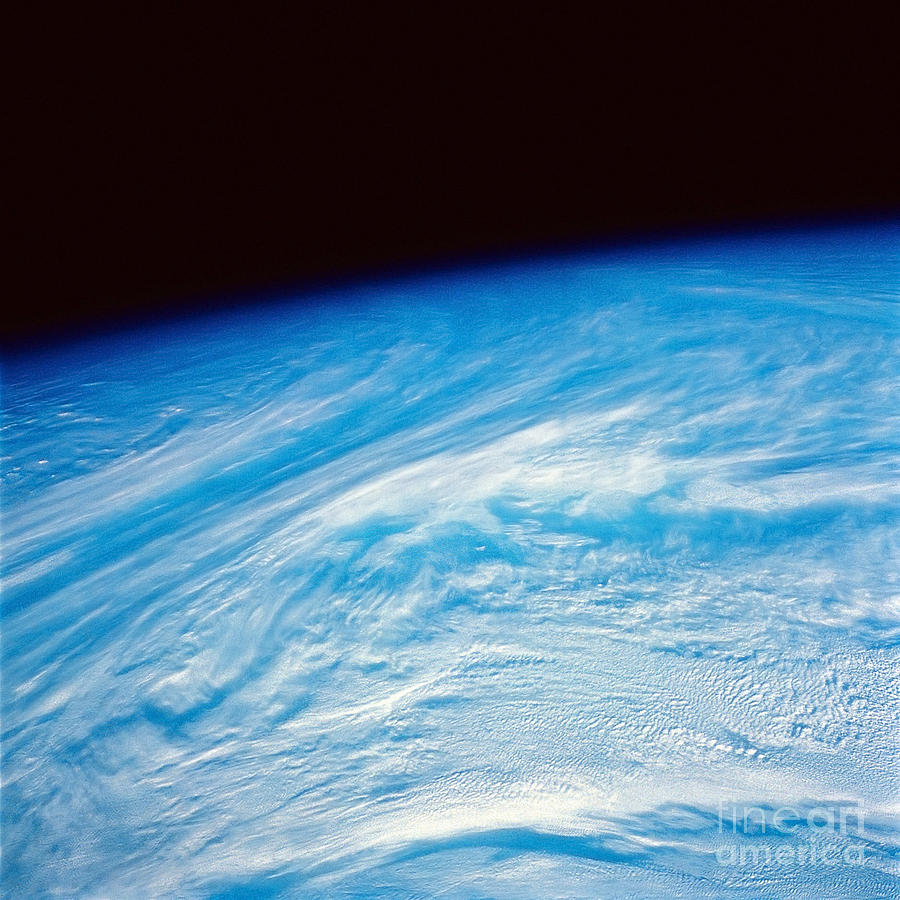 Earth From Space Photograph