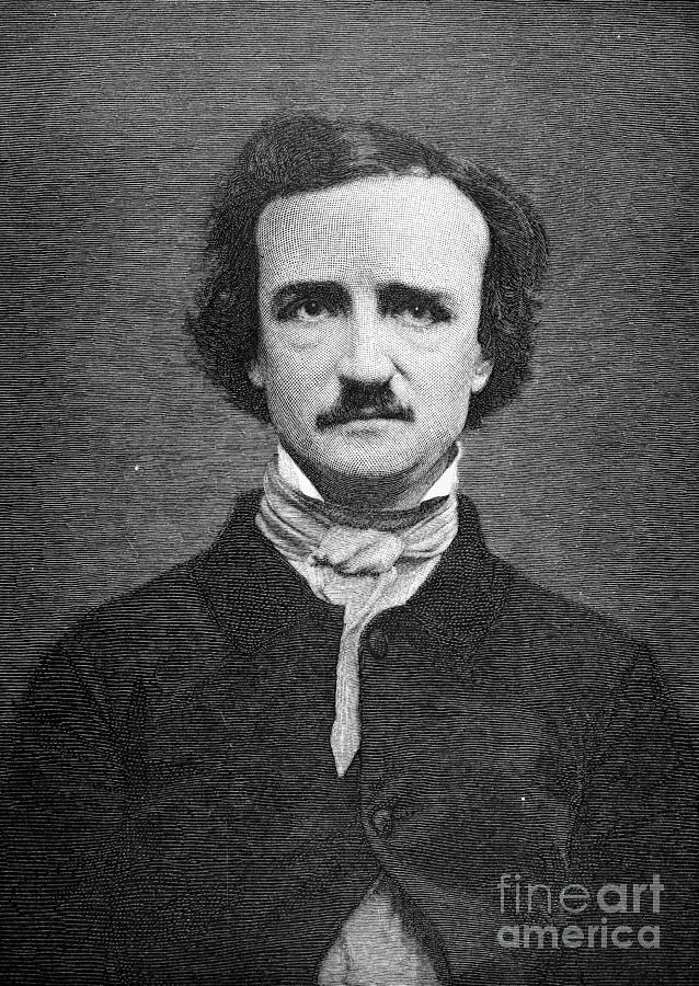 Edgar Allan Poe (1809-1849) Photograph by Granger - Fine Art America