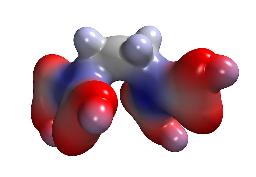 edta-chelating-agent-molecule-photograph-by-dr-mark-j-winter