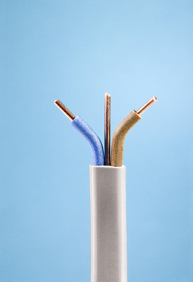 Cable Photograph - Electrical Cable #2 by Sheila Terry