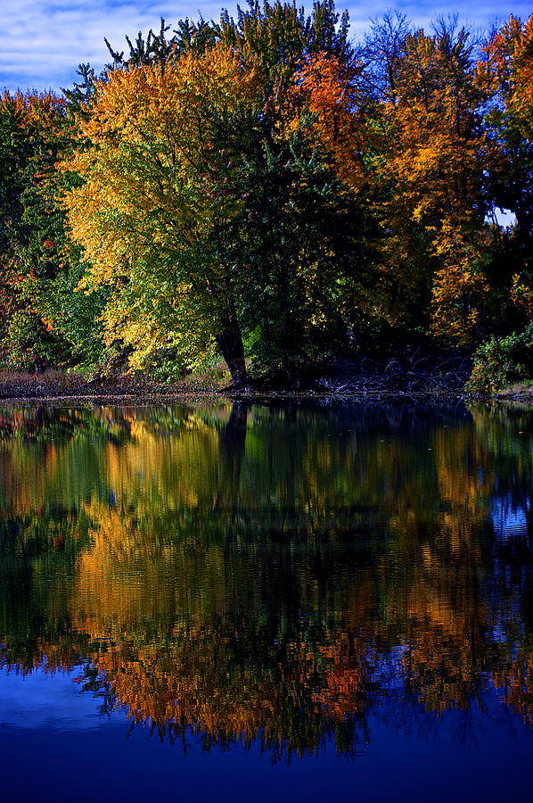 Fall Reflections #2 Photograph by Prince Andre Faubert