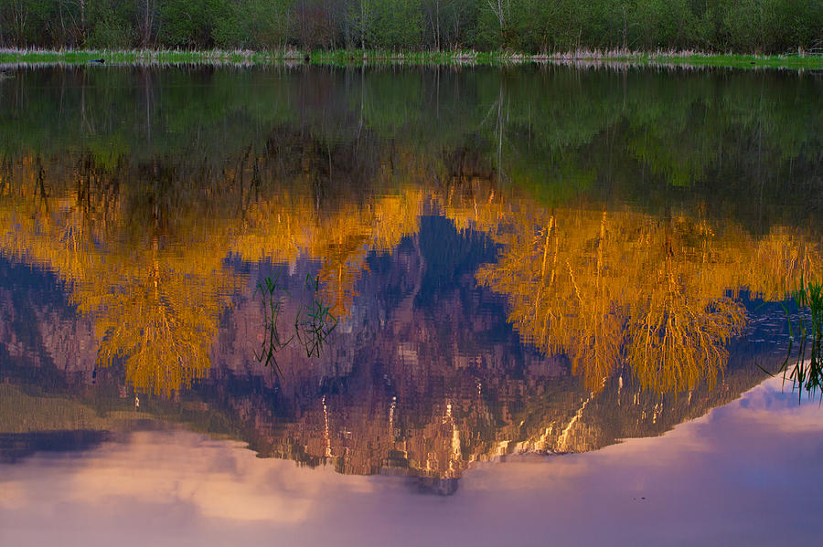 Reflections Photograph - Fall Reflections by Manju Shekhar Reflections Photograph - Fall Reflections by Manju Shekhar
