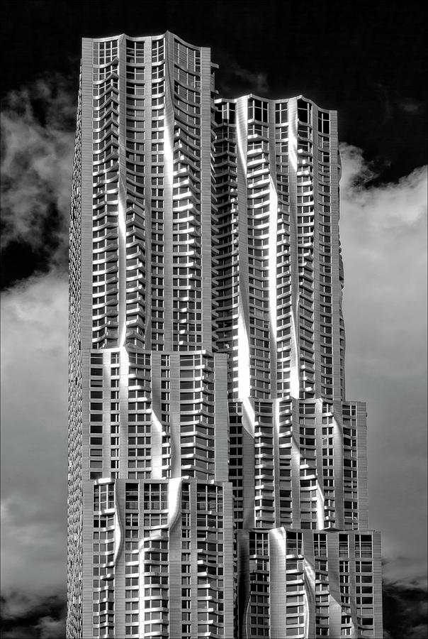 Frank Gehry High Rise Lower Manhattan #2 Photograph by Robert Ullmann