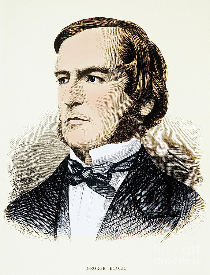 George Boole, English Mathematician Photograph by Photo Researchers