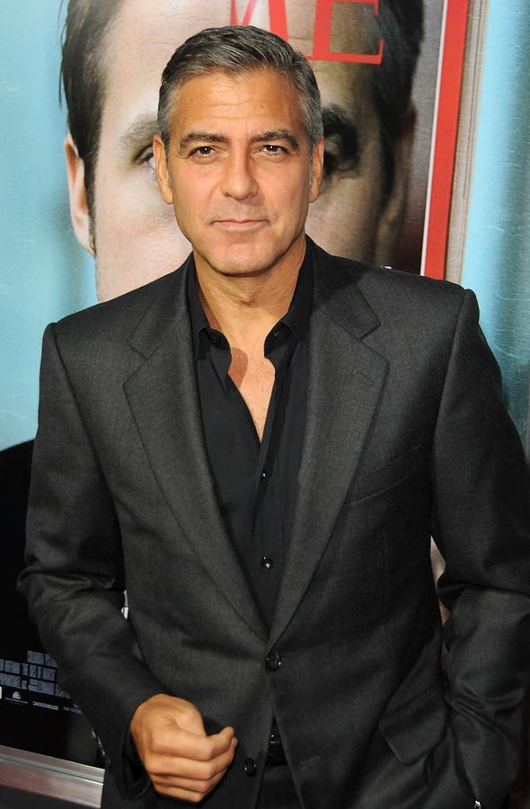 George Clooney Photograph - George Clooney At Arrivals For The Ides #2 by Everett