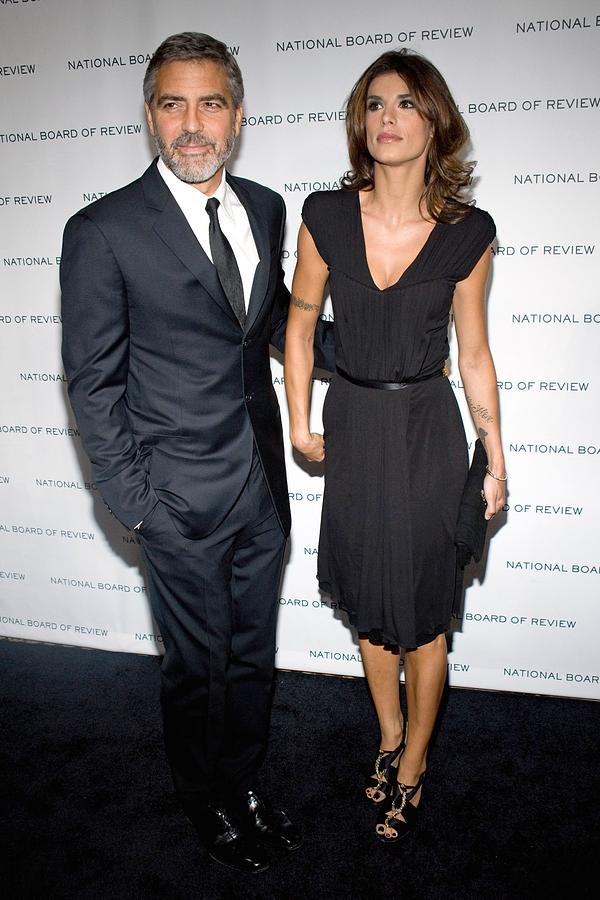 George Clooney Photograph - George Clooney, Elisabetta Canalis #2 by Everett