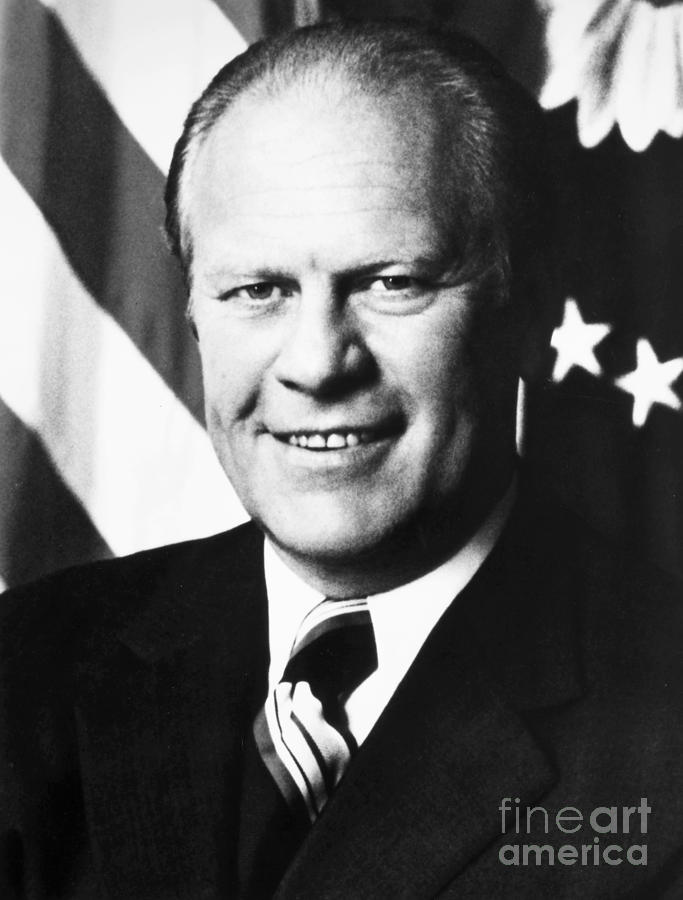 Portrait Photograph - Gerald Rudolph Ford #4 by Granger