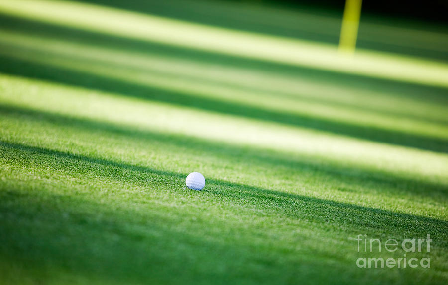 Golf ball #2 Photograph by Kati Finell