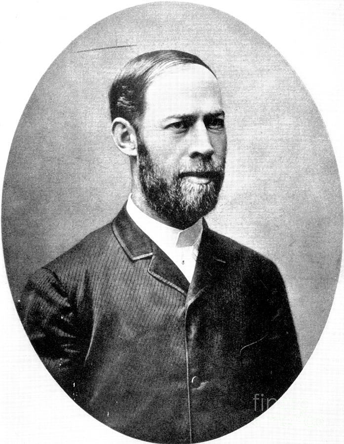 Heinrich Rudolf Hertz, German Physicist Photograph by Science Source