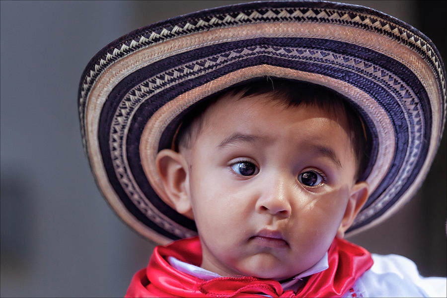 Baby Photograph - Hispanic Columbus Day Parade NYC 11 9 11 #2 by Robert Ullmann