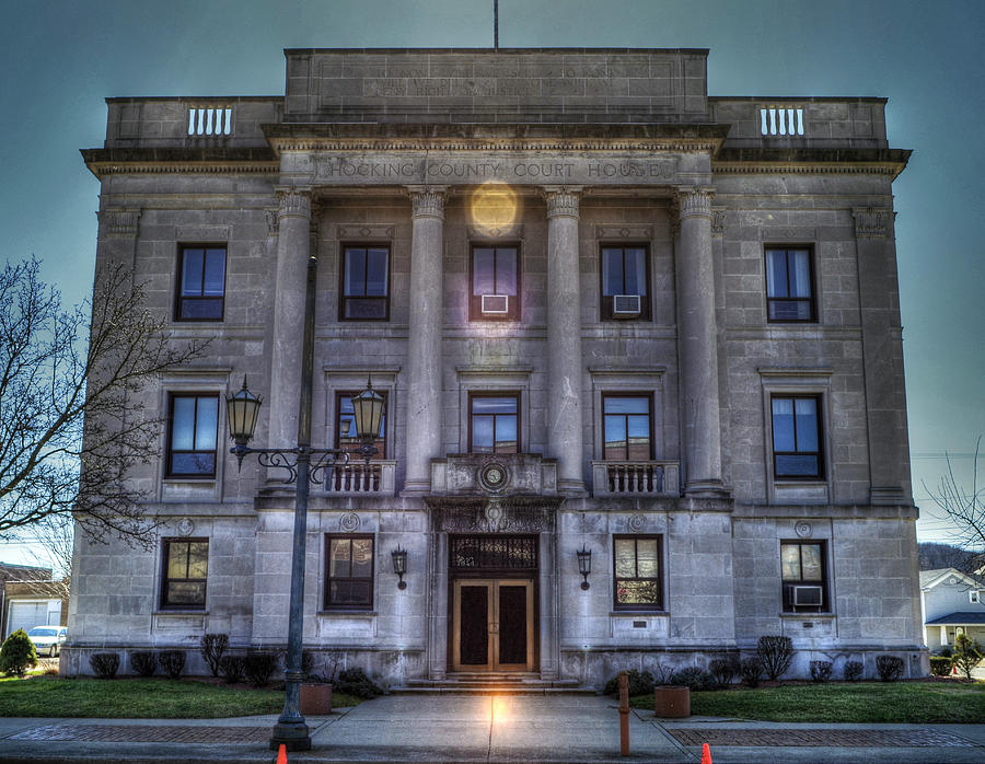 Hocking County Courthouse Photograph by Brian Stevens Fine Art America