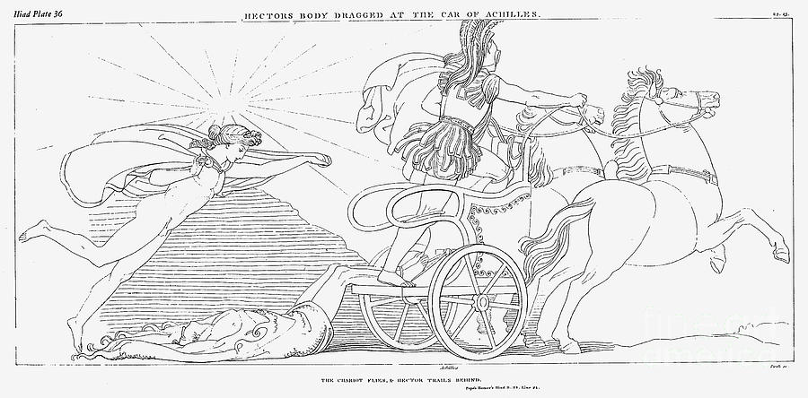 1805 Photograph - Homer The Iliad 4 by Granger 1805 Photograph - Homer The Iliad 4 by Granger