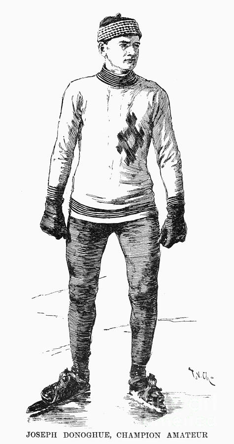 Athlete Photograph - Ice Skater, 1880 #2 by Granger