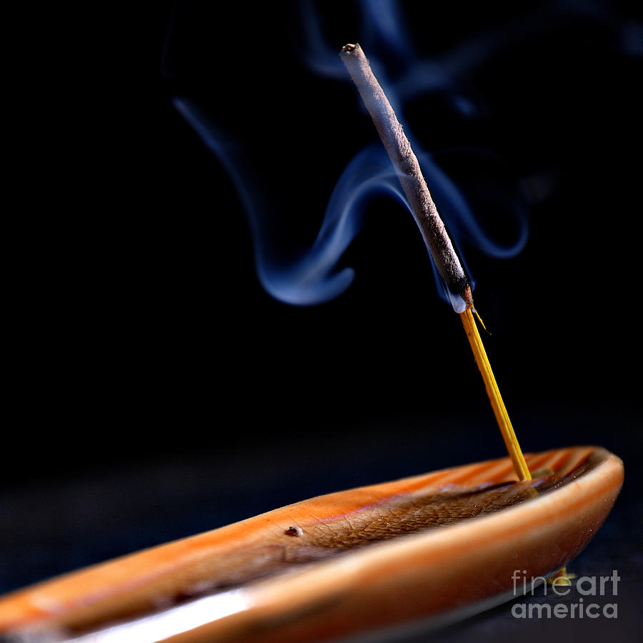 Incense Photograph - Incense #2 by HD Connelly