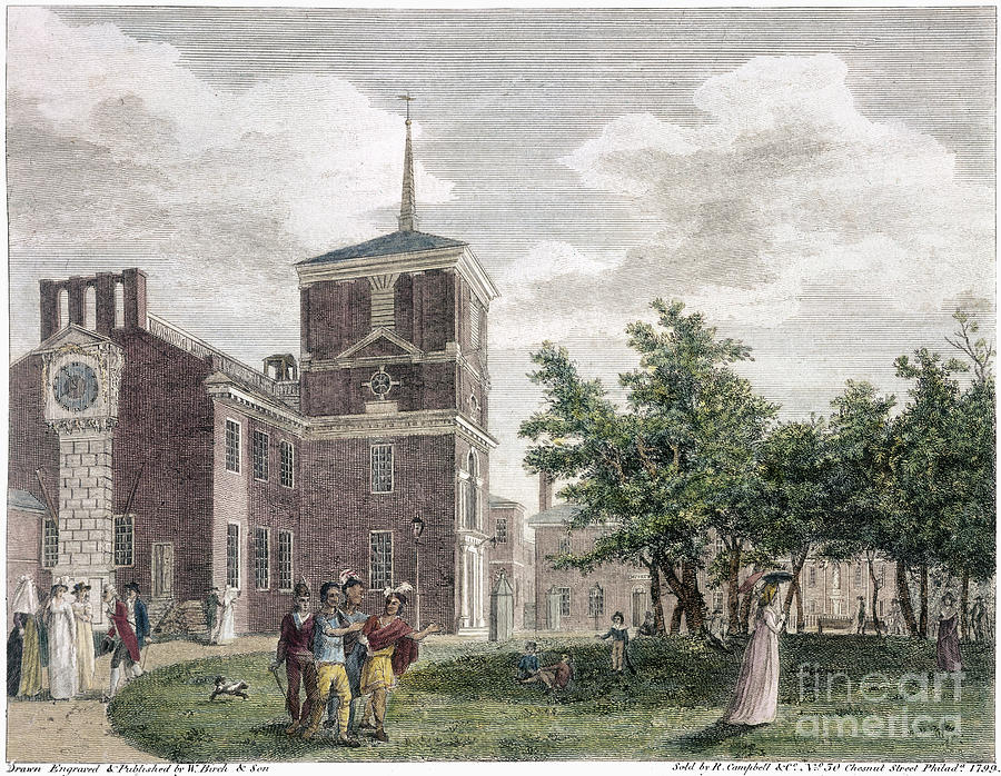 Independence Hall, 1799 Photograph by Granger - Fine Art America