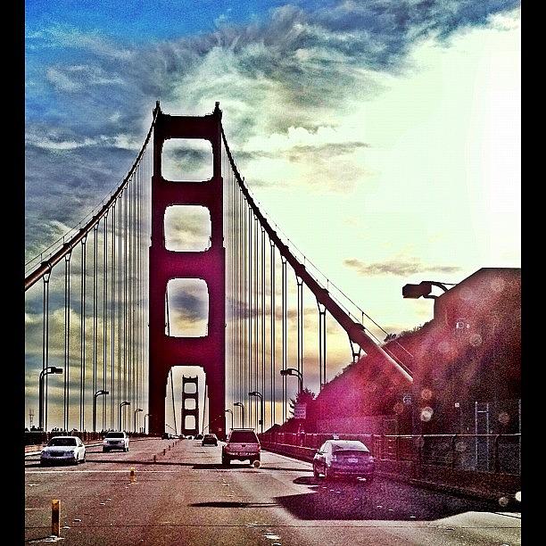 Golden Gate Bridge Photograph - Instagram Photo #2 by Chandra Parris