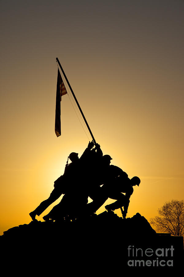 Iwo Jima Memorial #2 Photograph by Brian Jannsen