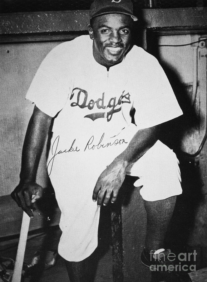 Jackie Robinson (1919-1972) Photograph by Granger - Pixels