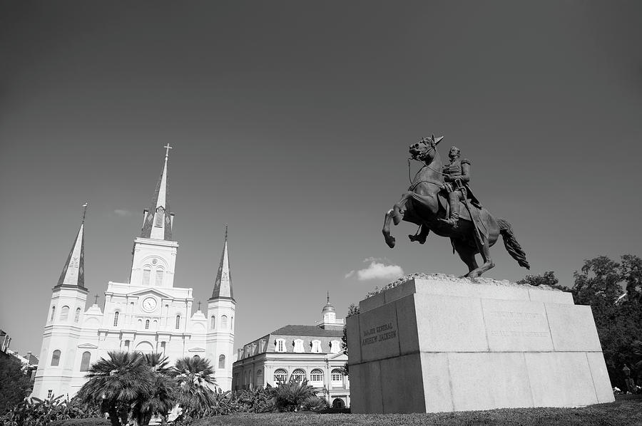 Andrew Jackson Photograph - Jackson Square Park New Orleans #2 by Andria Patino