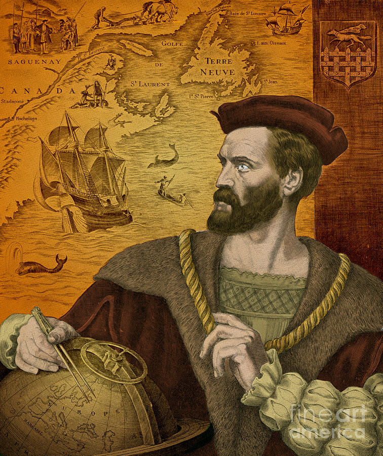 Jacques Cartier, French Explorer Photograph by Science Source - Fine ...