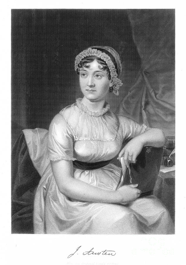 Jane Austen (1775-1817) #2 Photograph by Granger