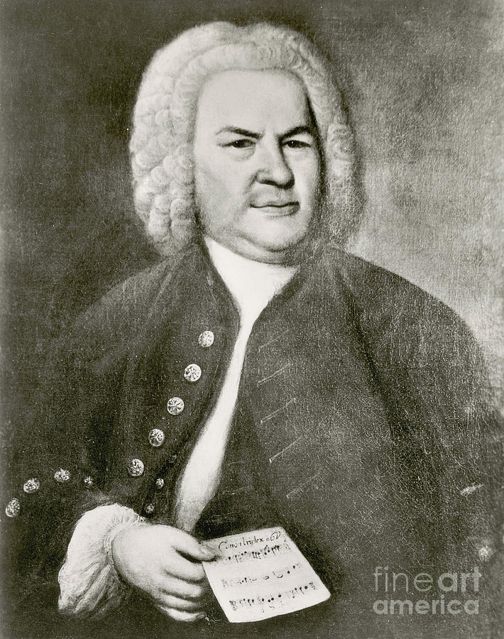 Johann Sebastian Bach, German Baroque #2 Photograph by Photo Researchers