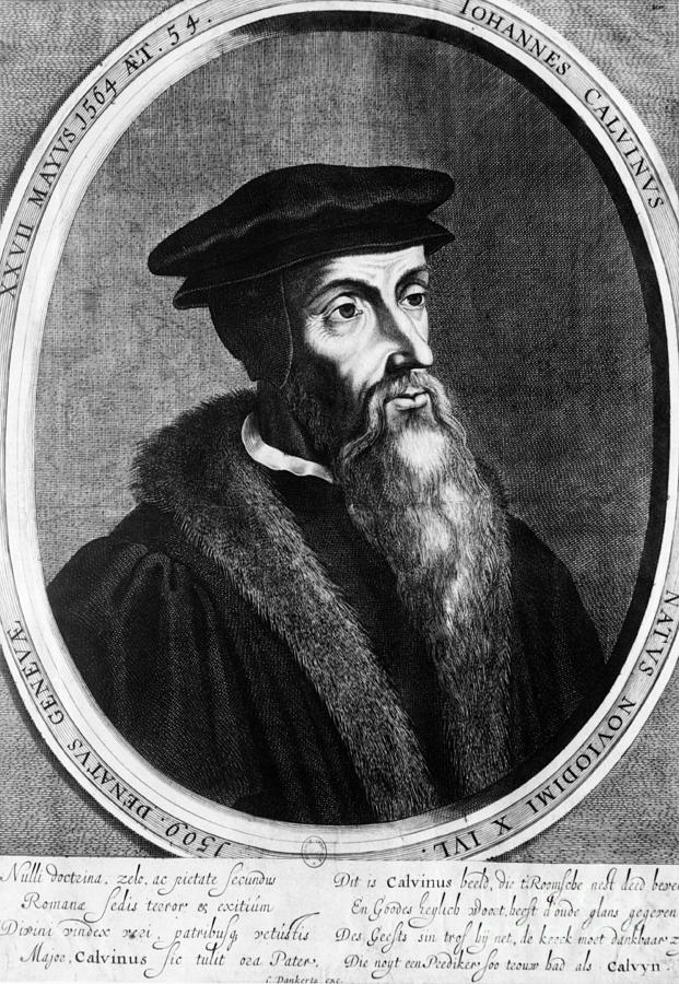 John Calvin, French Theologian #2 Photograph by Omikron