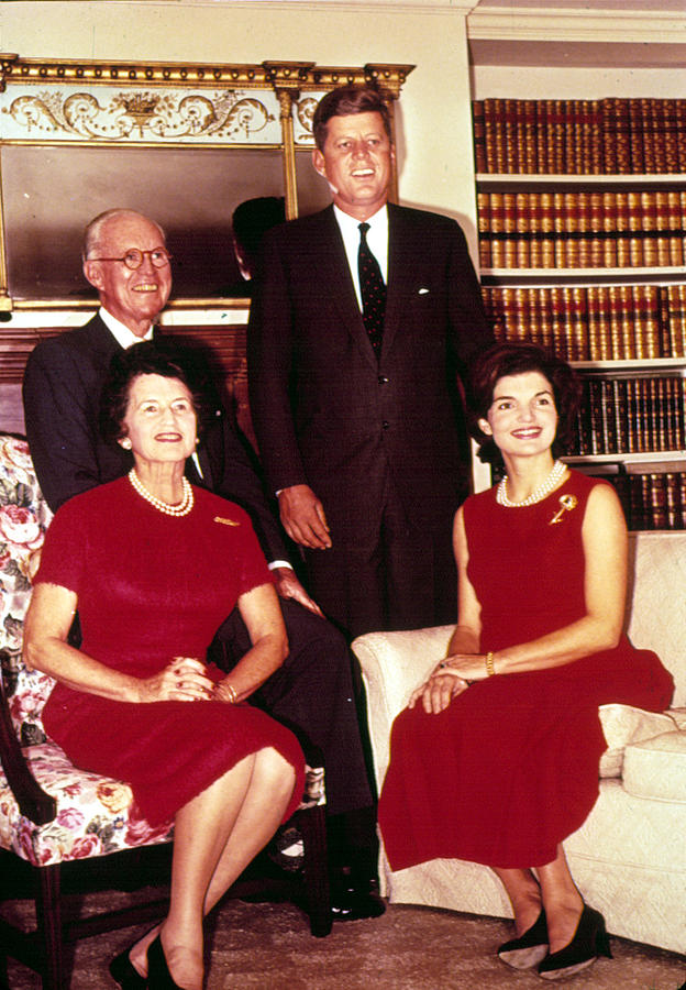 John F. Kennedy, Jacqueline Kennedy Photograph by Everett - Fine Art ...