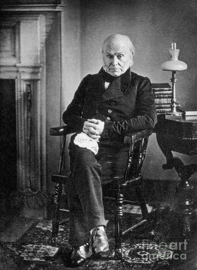 John Quincy Adams, 6th American #2 Photograph by Photo Researchers