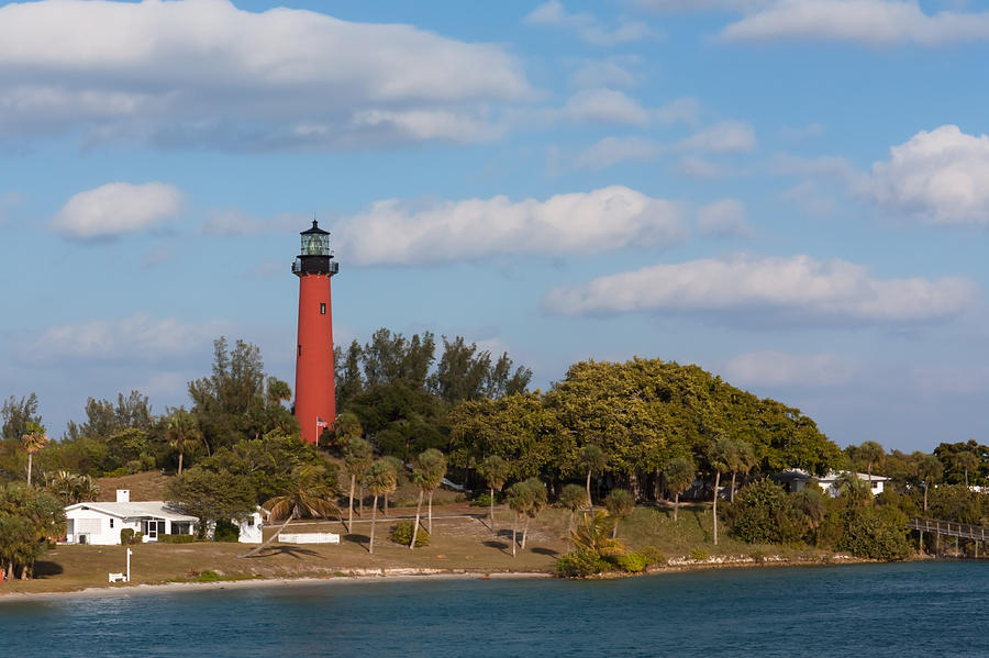 Jupiter Inlet Lighthouse #2 Photograph by Ed Gleichman
