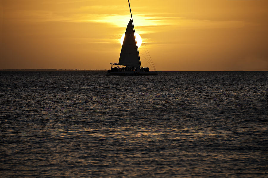 Key West Sunset #2 Photograph by Paul Plaine