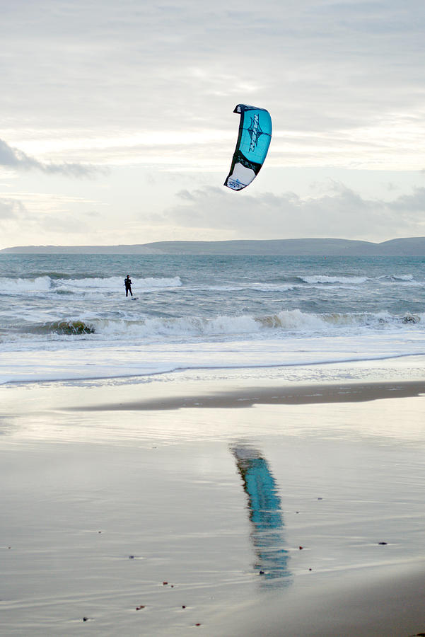 Kite Surfer #2 Photograph by Chris Day