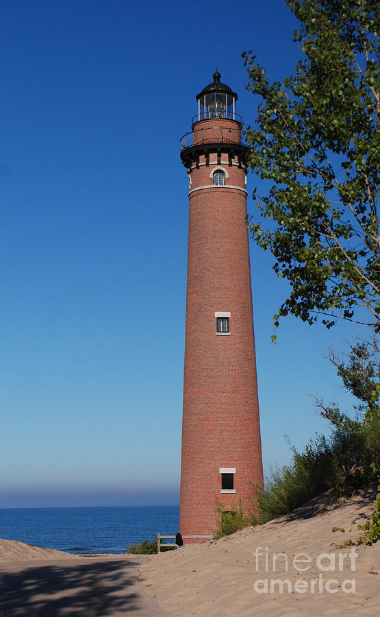 Little Sable Point Lighthouse #2 Photograph by Grace Grogan
