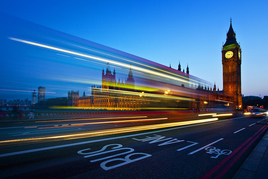 London Photograph - London Big Ben #2 by Nina Papiorek
