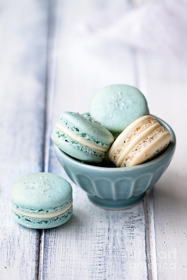 Cookie Photograph - Macarons #2 by Ruth Black