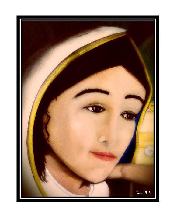Virgin Mary Painting - Madonna #2 by Juan Pablo Santos