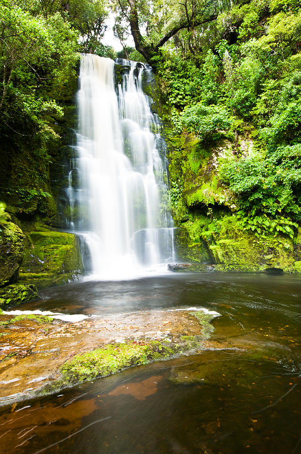 McLean Falls in the Catlins  #2 Photograph by U Schade