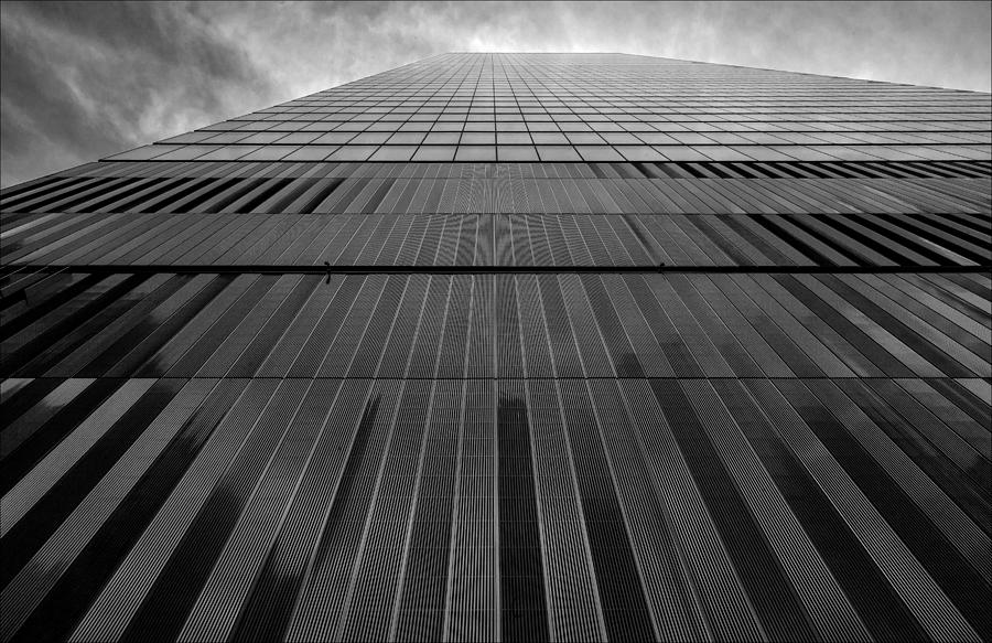 Metal Clad Building Lower Manhattan #2 Photograph by Robert Ullmann