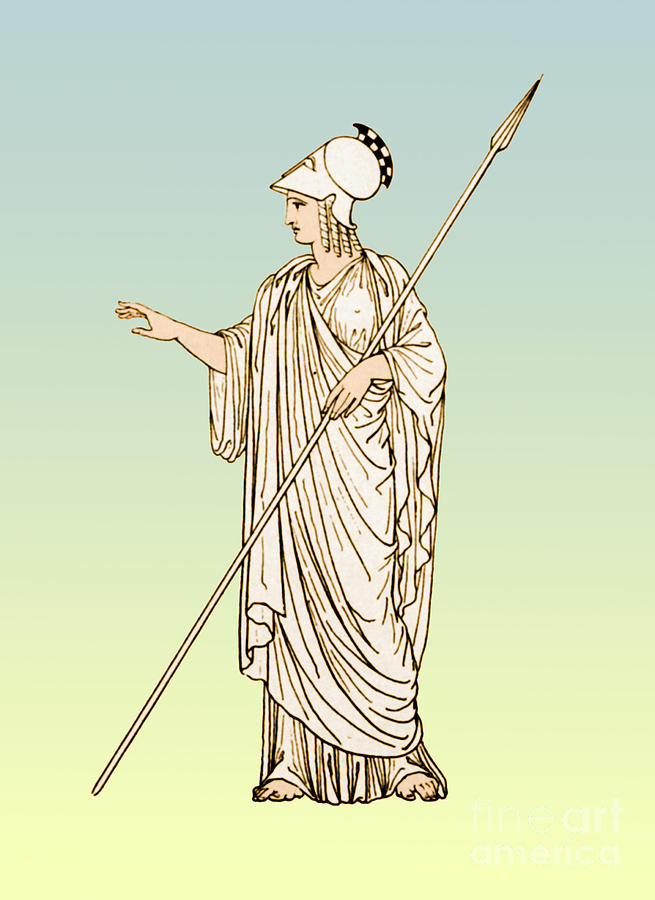 Minerva, Roman Goddess Of Medicine #2 Photograph by Photo Researchers