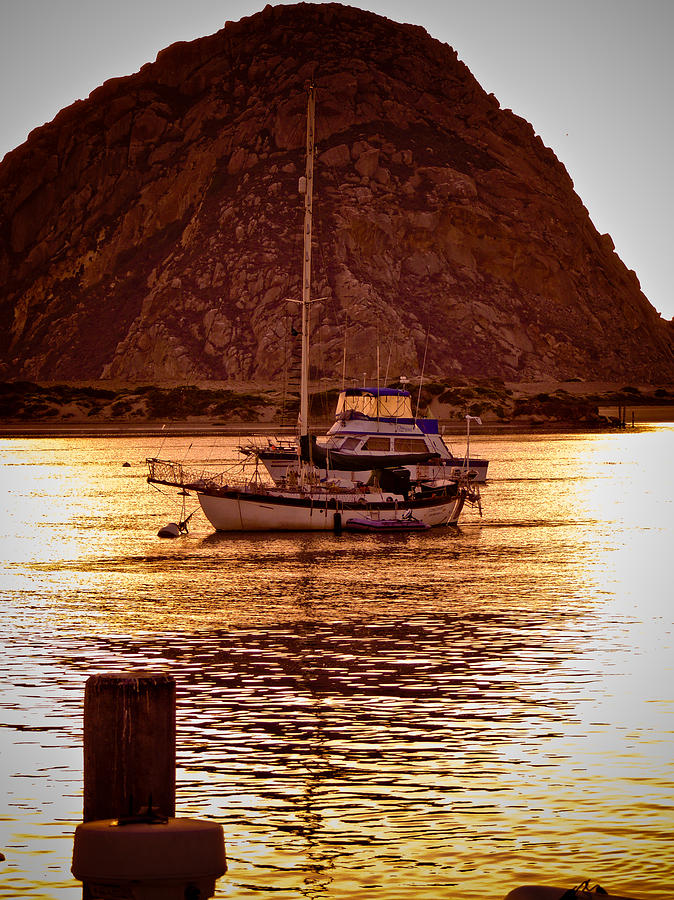 Morro Bay Sunset #2 Photograph by Mickey Clausen