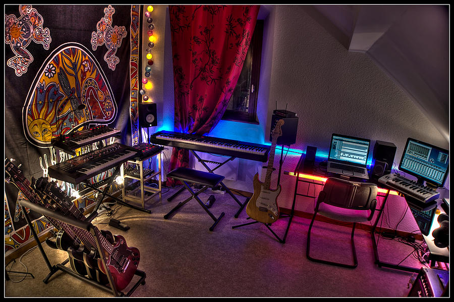 Music Studio #2 Photograph by Dany Lison