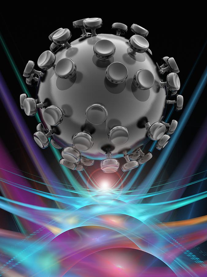 Nanoparticle, Artwork #2 Digital Art by Laguna Design