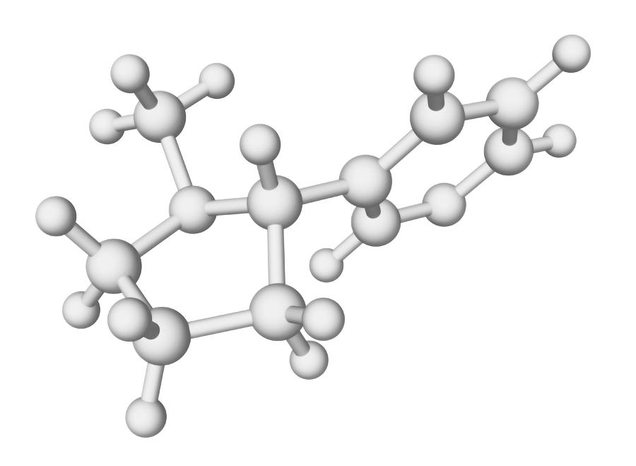 Nicotine Drug Molecule #2 Digital Art by Laguna Design