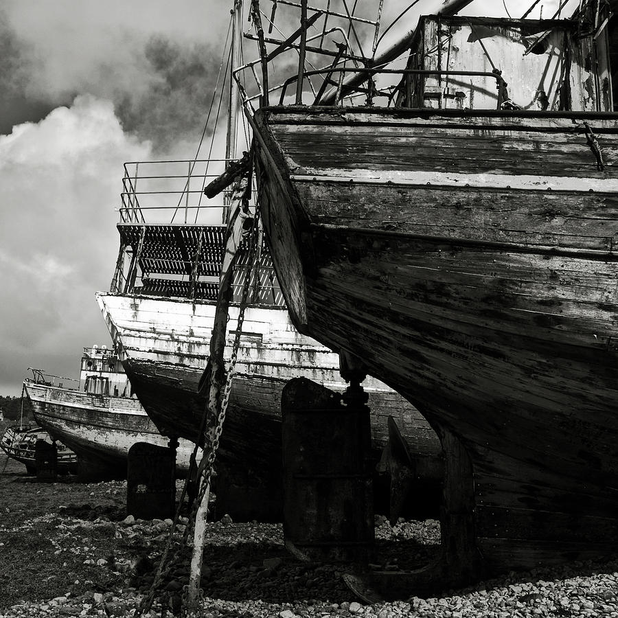Old abandoned ships #5 Photograph by RicardMN Photography
