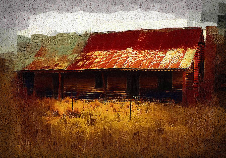 Old house in Australia #2 Digital Art by Fran Woods