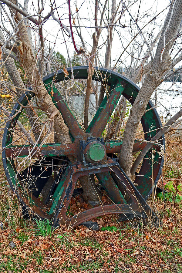 Old Mill Relics #2 Photograph by Cyryn Fyrcyd