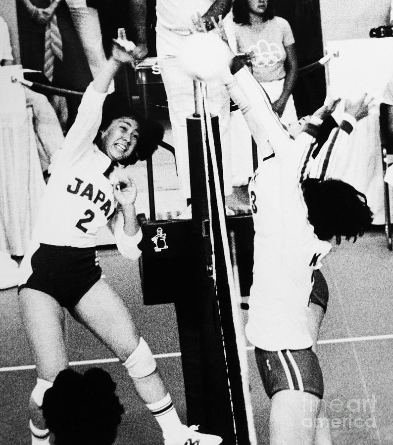 Olympics: Volleyball, 1976 #2 Photograph by Granger